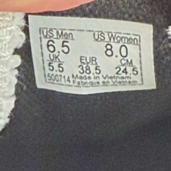 VANS Classic Slip-On Logo Stack Orange Women's Size 8 Men's 6.5 - Picture 12 of 12